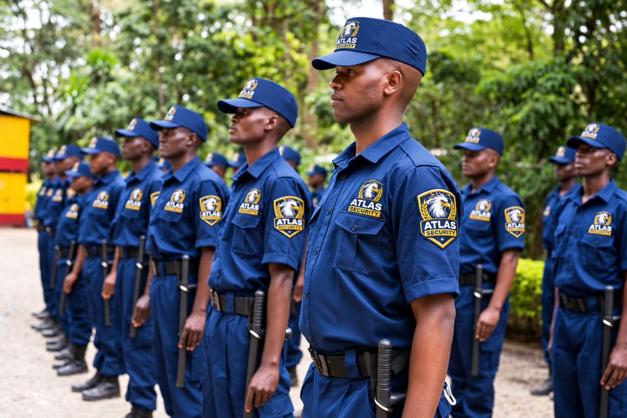 Atlas Security guards on duty